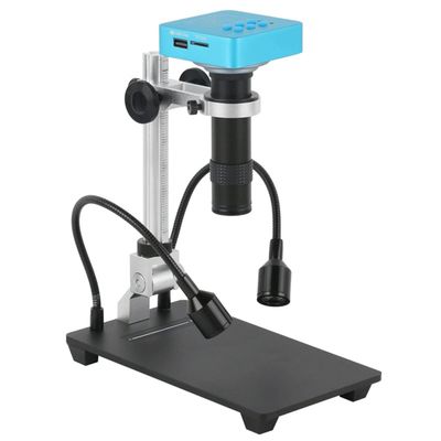 JOEBO Microscope Kit 37MP 48MP 1080P Industry Electronic Video Microscope Camera 200X Zoom C-Mount Lens Microscope Lens Adapters (Color : 1080P HDMI USB)