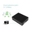 16 Port Network Switch Fast Ethernet Smart Switch High Performance RJ45 Hub Internet Splitter (Size : EU Plug 16Port) view 4