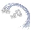 10pcs Wired Door Window Sensor Magnetic Switch for Home Alarm System w Close = Brief Circuit = Create a for The Modern Day. Window Sensor Magneti No Outside Power Supply is view 1