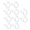 10pcs Wired Door Window Sensor Magnetic Switch for Home Alarm System w Close = Brief Circuit = Create a for The Modern Day. Window Sensor Magneti No Outside Power Supply is view 2