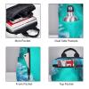 FHPCE Laptop Backpack 14.7 Inch with Compartment Aqua Blue Turquoise Laptop Bag Lightweight Casual Daypack for Travel view 3
