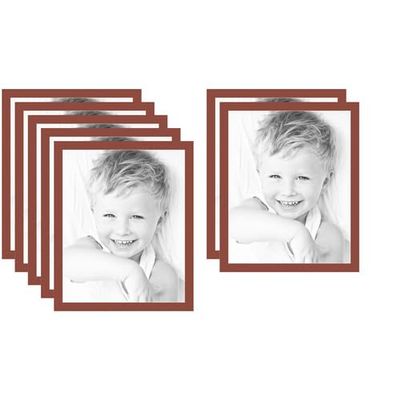 24x30 Terra-Cotta/Cognac Custom Mat for Picture Frame with 20x26 Opening Size (Mat Only, Frame NOT Included) - 7 Pack