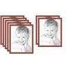 24x30 Terra-Cotta/Cognac Custom Mat for Picture Frame with 20x26 Opening Size (Mat Only, Frame NOT Included) - 7 Pack view 1