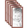 18x36 Terra-Cotta/Cognac Custom Mat for Picture Frame with 14x32 Opening Size (Mat Only, Frame NOT Included) - 5 Pack view 1
