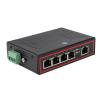 Industrial Grade 5 Port Unmanaged Gigabit Ethernet Switch DIN Rail Running Environment Wise Loop Tracking Real Time Reminder Commercial Ligh Afterincome view 2