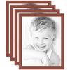 22x28 Terra-Cotta/Cognac Custom Mat for Picture Frame with 18x24 Opening Size (Mat Only, Frame NOT Included) - 4 Pack view 1