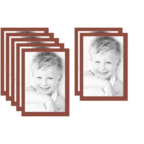 20x30 Terra-Cotta/Cognac Custom Mat for Picture Frame with 16x26 Opening Size (Mat Only, Frame NOT Included) - 7 Pack