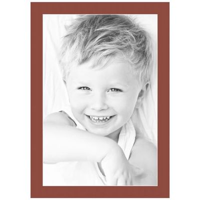 16x24 Terra-Cotta/Cognac Custom Mat for Picture Frame with 12x20 Opening Size (Mat Only, Frame NOT Included) - 1 Pack