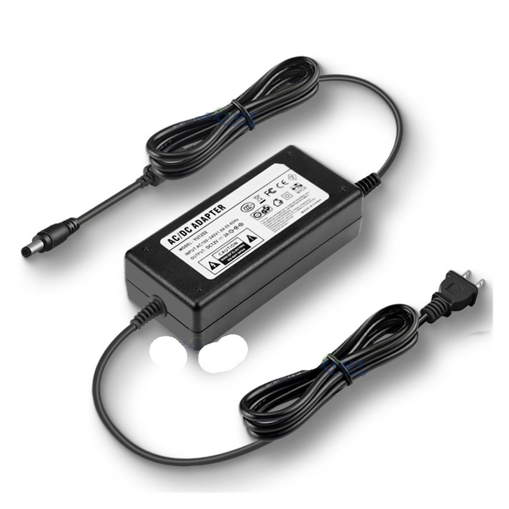 ZCERA 12V2A Desktop Regulated Power Adapter LED Light bar Display US Standard Two-Wire Monitoring Power Supply (Size : 12V2 Adiplonema US)