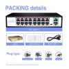 16 Port Gigabit Switch POE 48v Managed CCTV Camera IP POE 1000mbps Smart Switch Ethernet Switch (Size : OFS-PE-GSF1GT2DT16) view 3