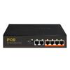 6-Port 10/100Mbps POE Switch 4+2 Fast Ethernet Switch with VLAN 52V 48W view 1