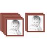 20x20 Terra-Cotta/Cognac Custom Mat for Picture Frame with 16x16 Opening Size (Mat Only, Frame NOT Included) - 7 Pack view 1