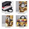Laptop Backpack 14.7 Inch with Compartment Funny for Kangaroo Zoo Laptop Bag Lightweight Casual Daypack for Travel view 3