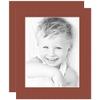 10x13 Terra-Cotta/Cognac Custom Mat for Picture Frame with 6x9 Opening Size (Mat Only, Frame NOT Included) - 2 Pack view 1