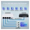 DMSPEQEY 4-Port Gigabit POE Extender 100/1000M Network Switch Repeater IEEE802.3af/at Plug and Play PoE Switch NVR IP Camera AP (Size : POE013S) view 4