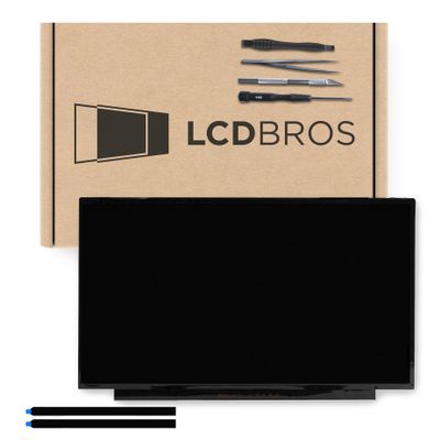 LCDBros Replacement Screen for HP 446Q2UA 30 Pins HD 1366x768 Matte LED LCD with Tools & Tape