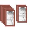 10x20 Terra-Cotta/Cognac Custom Mat for Picture Frame with 6x16 Opening Size (Mat Only, Frame NOT Included) - 7 Pack view 1