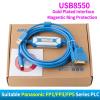 GHNUPQ USB8550 Suitable Nais FP1 FP3 FP5 Series PLC Programming Cable Download Line USB-AFP8550 (Color : Gold Plated Version) view 2