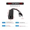 Gigabit POE Splitter 10/100/1000Mbps IEEE802.3af/at 44-57V to 12V Power Supply (Size : DC12V 2A 24W) view 2