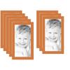 10x20 Tangerine/Octoberfest Custom Mat for Picture Frame with 6x16 Opening Size (Mat Only, Frame NOT Included) - 8 Pack view 1