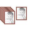 22x28 Terra-Cotta/Cognac Custom Mat for Picture Frame with 18x24 Opening Size (Mat Only, Frame NOT Included) - 6 Pack view 1