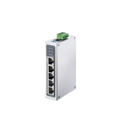 5-Port 100M Industrial Ethernet Switch 100Base-T DIN Rail Wall-Mounted IP30 Broadcast Storm Protection VLAN TL-SF1005