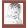 12x14 Terra-Cotta/Cognac Custom Mat for Picture Frame with 8x10 Opening Size (Mat Only, Frame NOT Included) - 6 Pack view 2