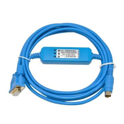 PLC Programming Cable TSXPCX1031 for Sche'nider TWIDO Series PLC Programming Cable TSX08PRGCAB RS232 Port Data Download Line