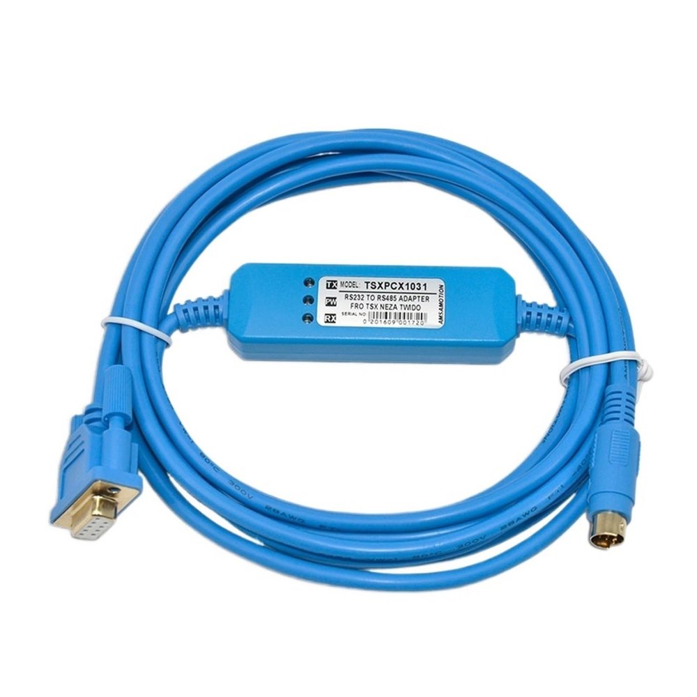 PLC Programming Cable TSXPCX1031 for Sche'nider TWIDO Series PLC Programming Cable TSX08PRGCAB RS232 Port Data Download Line
