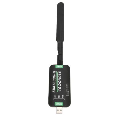 CFTGIW 4G DONGLE LTE USB Adapter SIM7600G H USB UART Communication 4G DONGLE Rotatable Antenna The Antenna Adopts a Bendy Shape Design and Helps Multi Dimen Application State of