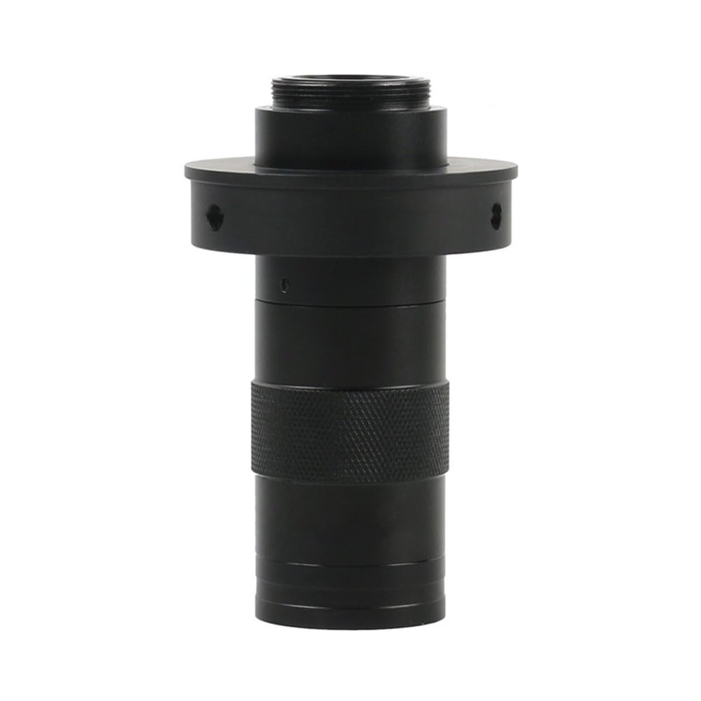 JOEBO Microscope Kit Industrial Video Microscope Electronic 130X Monocular Zoom C Mount Lens for Camera Microscope Lens Adapters (Color : New 50mm 130X)