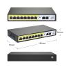 8-Port 48V POE Switch 100M 90W External Power Supply Suitable for Network Cameras view 2