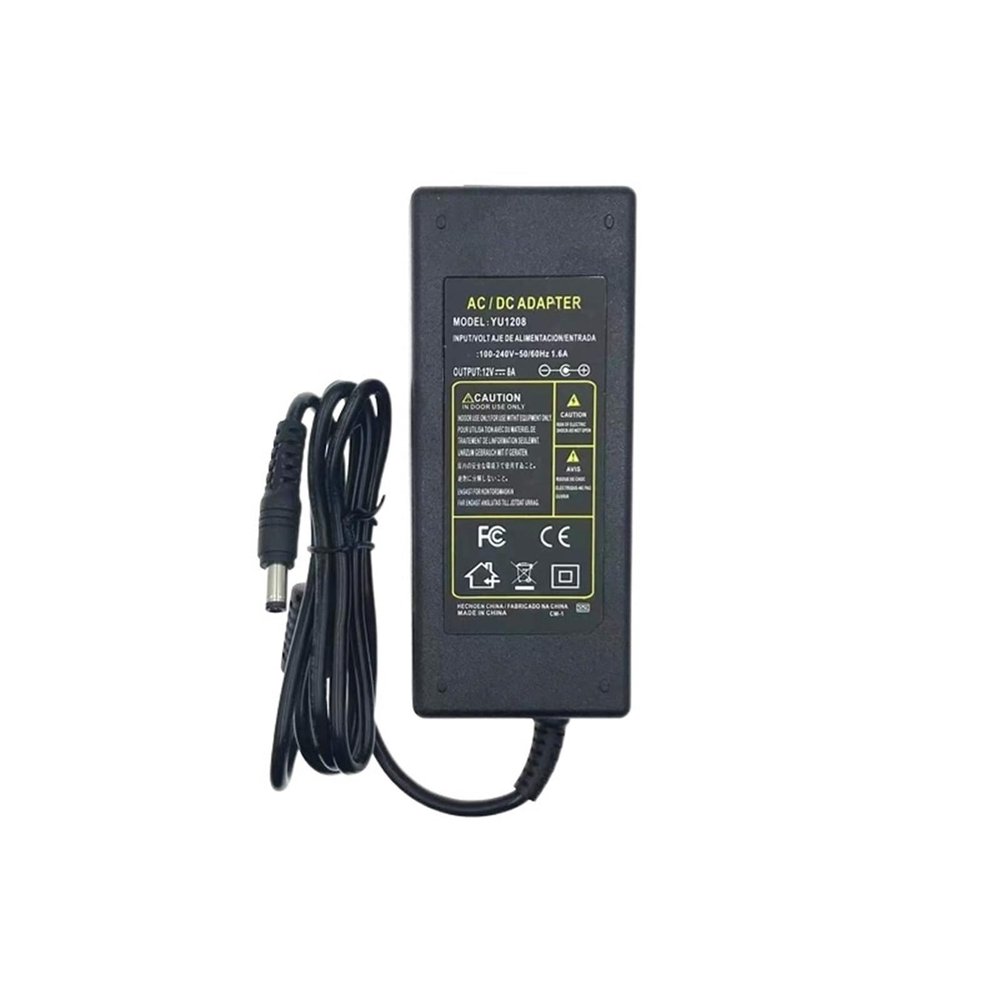 12V7A8A Power Adapter 12V DC Regulated Power Supply, Great Power for LED Display (Size : 10A)