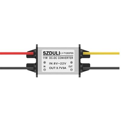 12V to 3.3V 3.7V 4.2V 5V 6V 7.5V 9V 3A Power Module Transformer car DC Power Supply Step-Down Device (Color : 12V to 3.7V 3A)
