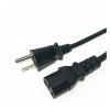 American Standard Power Cord Three-Plug Suffix 1.5 Meters 0.75 Square Pure Copper Rice Cooker Computer Host Power Cord (Size : 1.0 Square meters1.5M) view 3