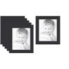 8.5x11 Terra-Cotta/Cognac Custom Mat for Picture Frame with 4.5x7 Opening Size (Mat Only, Frame NOT Included) - 6 Pack view 1