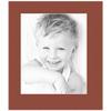 8.5x11 Terra-Cotta/Cognac Custom Mat for Picture Frame with 4.5x7 Opening Size (Mat Only, Frame NOT Included) - 6 Pack view 2