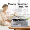STMKB Tape Recorder, Portable Cassette Player, Built-in Speaker Microphone, for Music, Language Learning, Teacher Teaching, Gift for Students and The Elderly view 2