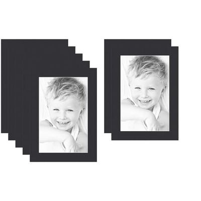 8.5x11 Terra-Cotta/Cognac Custom Mat for Picture Frame with 4.5x7 Opening Size (Mat Only, Frame NOT Included) - 7 Pack