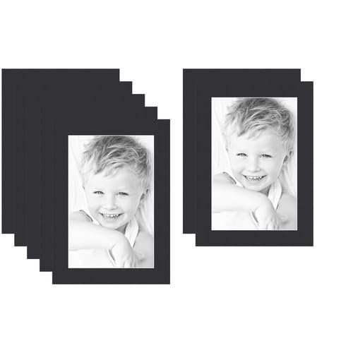 8.5x11 Terra-Cotta/Cognac Custom Mat for Picture Frame with 4.5x7 Opening Size (Mat Only, Frame NOT Included) - 7 Pack