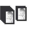 8.5x11 Terra-Cotta/Cognac Custom Mat for Picture Frame with 4.5x7 Opening Size (Mat Only, Frame NOT Included) - 7 Pack view 1