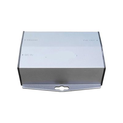 DMSPEQEY Gigabit POE Power Supply 10/100/1000Mbps Compatible with IEEE802.3af/at/BT Single Port Power Supply POE Device Output 44V-57V (Size : 100Mbps US Plug, Color : Total Power 60W)