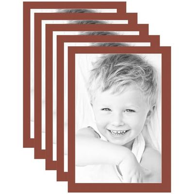 20x30 Terra-Cotta/Cognac Custom Mat for Picture Frame with 16x26 Opening Size (Mat Only, Frame NOT Included) - 5 Pack