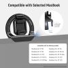 NEEWER Foldable Continuity Camera Mount with Cold Shoe for MagSafe iPhone 16 15 Pro Max Plus 14 13 12 MacBook Air 13"/15" M2, MacBook Pro 14"/16" M3 Series, MacBook Pro 14"/16" 2021, PA032 view 2