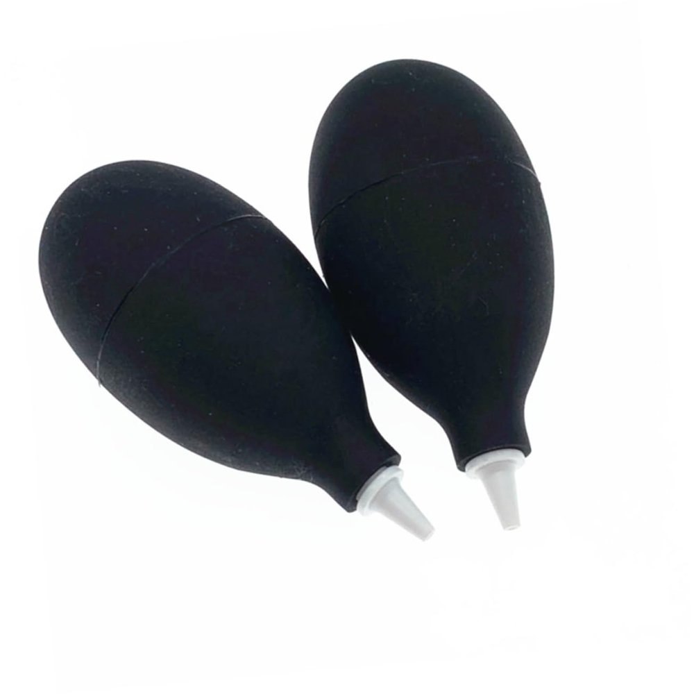 DOITOOL 4pcs Suction Bulb Air Blower for Camera Lens and Plant Dust Cleaning Black Dust Removal Tool for Sensitive Electronics and Succulent Care