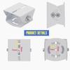 GledeYeTec 2D Adjustable Security Surveillance CCTV Camera Mounting Bracket Duckbill Head Universal Joint Bracket Crossbar Adapter (2D Steel Mount Adapter) view 4