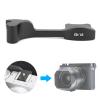 CFTGIW Camera Thumb Grip Aluminium Alloy Hot Shoe Thumb Up Grip Handle Hand G Undertake Wonderful Aluminum Alloy Fabric Put on Extremely Suitable for Q1/q2, Black view 2