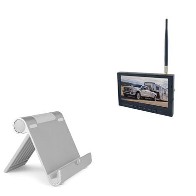 BoxWave Stand and Mount Compatible with Accele LCDRV700WLBMM - VersaView Aluminum Stand, Portable, Multi Angle Viewing Sturdy