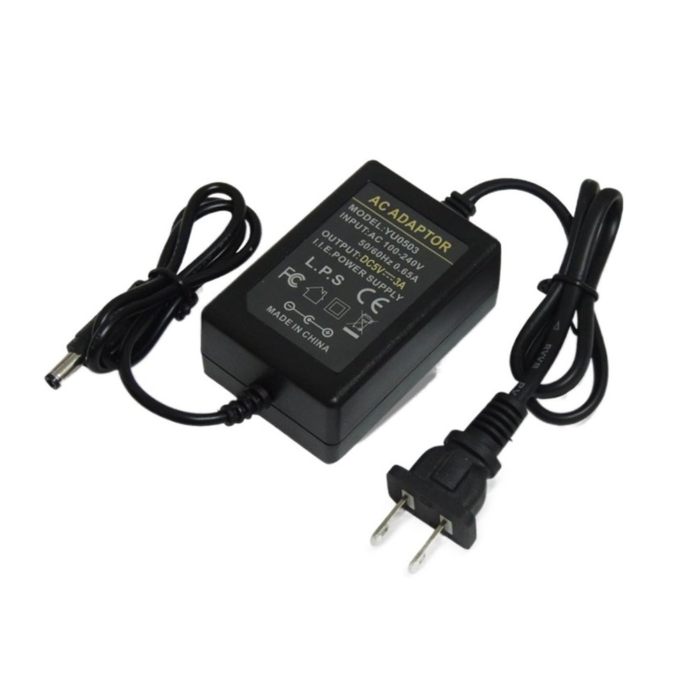 Two-Wire 5V3A Power Adapter Desktop DC Regulated Switching Power Supply Routing cat Charger