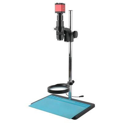 ZTBH Microscope Accessories Kit HDMI USB VGA 1080P 37MP 48MP Industry Video Microscope Camera + 105X 160X FHD 0.7X-5X Zoom C Mount Lens Large Field View Microscope Slides (Color : 14MP HDMI VGA 160X)